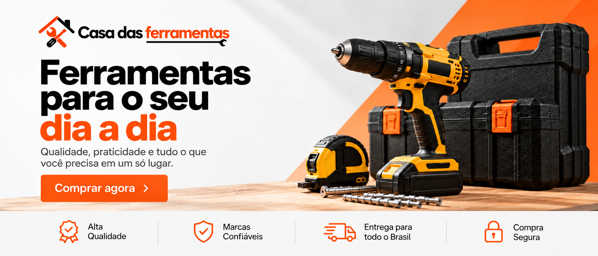 Ferramentas para o seu dia a dia na Loja das Ferramentas